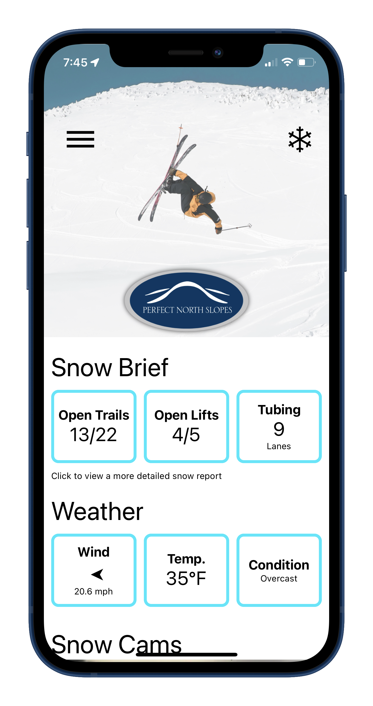 Ski Perfect North Slopes